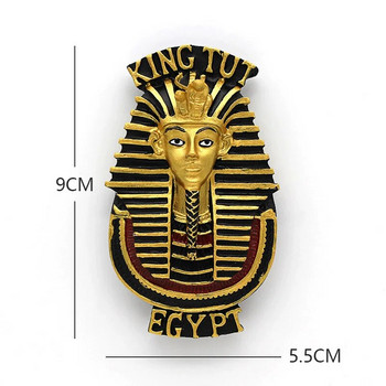 Оскар магнитен хладилник 3d магнит за хладилник Холивуд САЩ Финландска корона Египетски фараон Люцерн лъв туристически сувенир магнитен