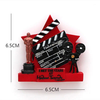 Oscar magnet külmik 3d külmkapimagnet Hollywood USA Soome kroon Egiptuse vaarao lutsern lõvi turismi suveniir magnet