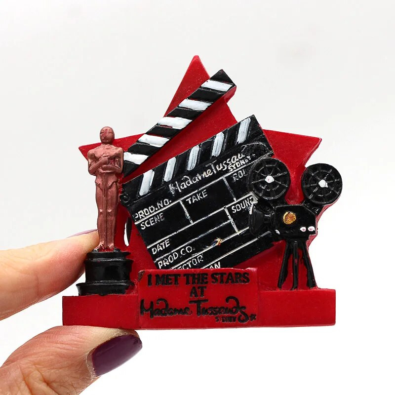Oscar magnet külmik 3d külmkapimagnet Hollywood USA Soome kroon Egiptuse vaarao lutsern lõvi turismi suveniir magnet