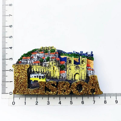 Vaigu magnetilised külmikumagnetid maailma turistide suveniir Türgi Belgia India Holland Külmiku dekoratiivsed magnetid