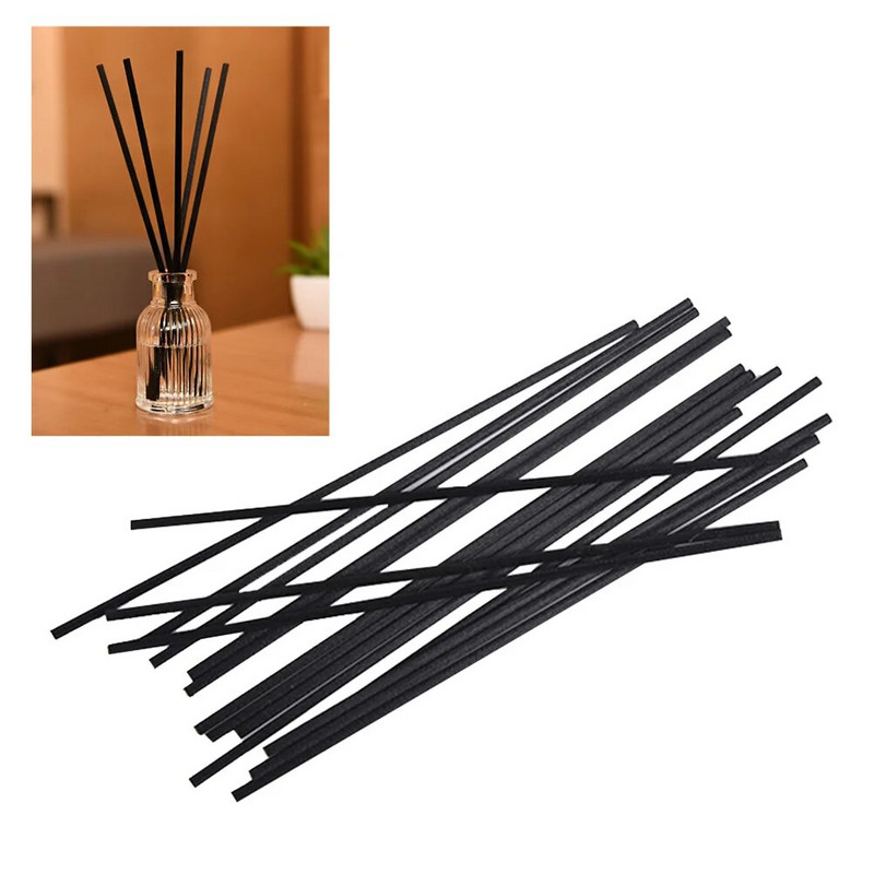 50 db Illékony Stick Office Otthoni Diffúzorok Csere Rattan Reed Sticks Fa Aroma
