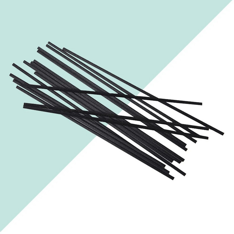 50 db Illékony Stick Office Otthoni Diffúzorok Csere Rattan Reed Sticks Fa Aroma