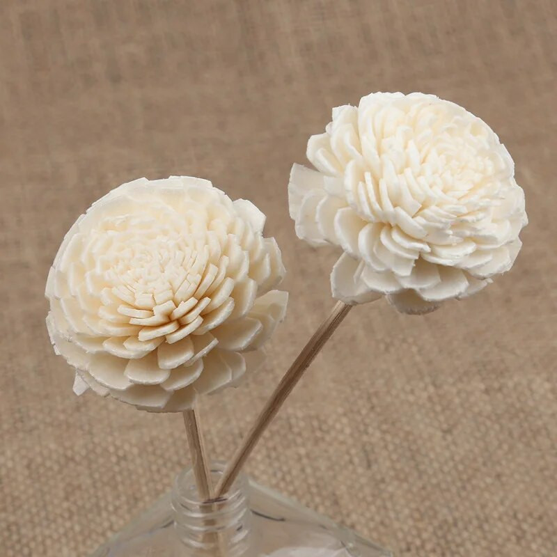 5KOM Aroma difuzor štapići u obliku cvijeta No Fire Dodaci za aroma difuzor za spavaću sobu Štapić od trske od ratana