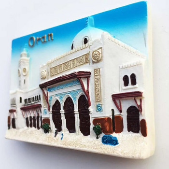 Африка Алжир 3D магнити за хладилник Туристически сувенири Магнити за хладилник Колекция стикери Занаяти Подарък Декорация Статии