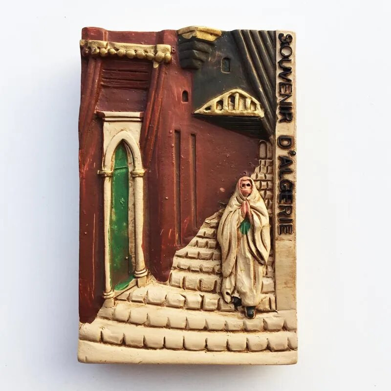 Aafrika Alžeeria 3D külmikumagnetid turismi suveniirid külmkapi magnetid kleebiste kollektsioon käsitöö kingituste kaunistamise artiklid