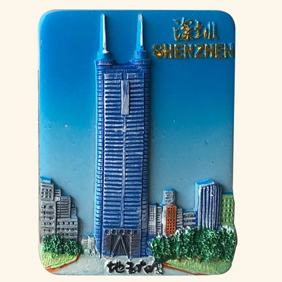 Kina Shenzhen Magneti za hladnjak Guangdong Putujući suveniri Naljepnice za hladnjak Vjenčani darovi Magnetske naljepnice s oglasnom pločom