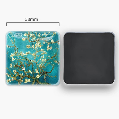 Van Gogo aliejinė tapyba Saulėgrąža Žvaigždėtas dangus Šaldytuvas Magnetinis stiklas Šaldytuvas Magnetiniai lipdukai Namų dekoro kolekcijos dovanos