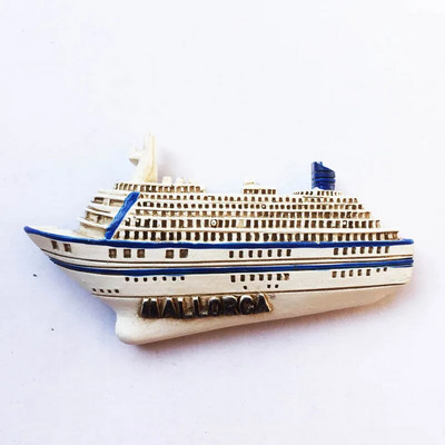 ispanija kelioniniai šaldytuvo magnetai Maljorkos kruizai Lanzarotės žemėlapis suvenyrų šaldytuvas