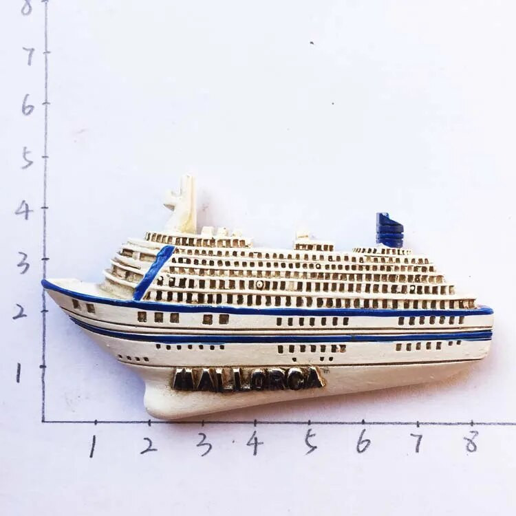 ispanija kelioniniai šaldytuvo magnetai Maljorkos kruizai Lanzarotės žemėlapis suvenyrų šaldytuvas