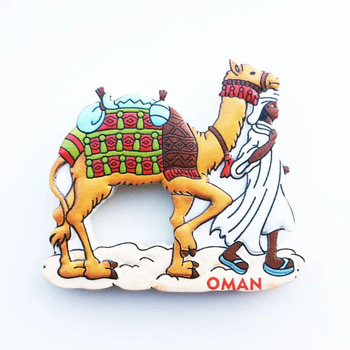 Азия Оман Туристически сувенир Магнитен стикер Хладилник Магнитен хладилник Декорация Статии Занаятчийски подаръци