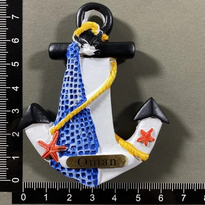 Azija Oman Turistički suvenir Magnetna naljepnica Magnetski hladnjak Ukrasni artikli Rukotvorine Darovi