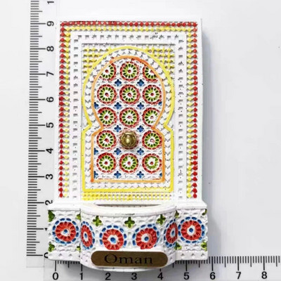 Azija Oman Turistički suvenir Magnetna naljepnica Magnetski hladnjak Ukrasni artikli Rukotvorine Darovi