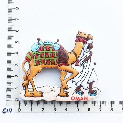 Azija Oman Turistički suvenir Magnetna naljepnica Magnetski hladnjak Ukrasni artikli Rukotvorine Darovi