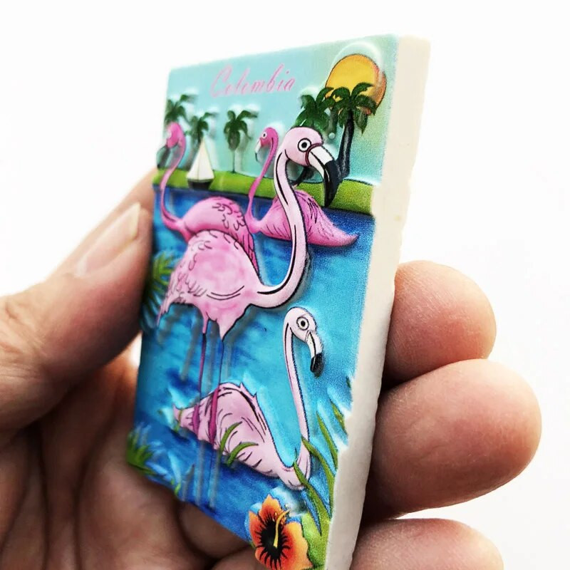 Colombia Magneti za hladnjak Cartagena Turistički suveniri Naljepnice za hladnjak Rođendanski darovi Magnetske naljepnice s oglasnom pločom