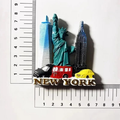 Amerika Washington DC Magneti za hladnjake Los Angeles Chicago New Jersey Savannah Texas Suveniri Sjedinjene Države Naljepnice za hladnjake