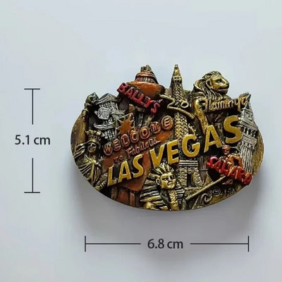 Amerika Washington DC Magneti za hladnjake Los Angeles Chicago New Jersey Savannah Texas Suveniri Sjedinjene Države Naljepnice za hladnjake