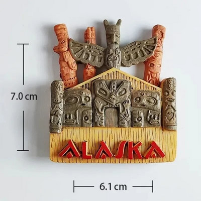 Amerika Washington DC Magneti za hladnjake Los Angeles Chicago New Jersey Savannah Texas Suveniri Sjedinjene Države Naljepnice za hladnjake