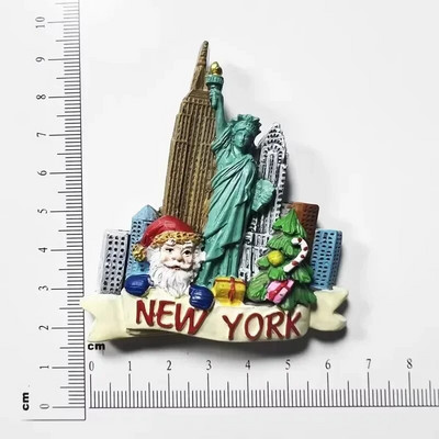 Amerika Washington DC Magneti za hladnjake Los Angeles Chicago New Jersey Savannah Texas Suveniri Sjedinjene Države Naljepnice za hladnjake