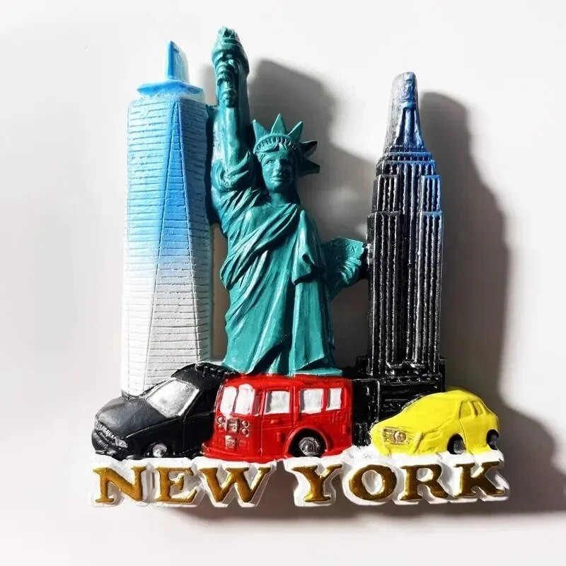 Amerika Washington DC Magneti za hladnjake Los Angeles Chicago New Jersey Savannah Texas Suveniri Sjedinjene Države Naljepnice za hladnjake