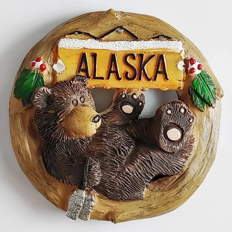 Amerika Washington DC Magneti za hladnjake Los Angeles Chicago New Jersey Savannah Texas Suveniri Sjedinjene Države Naljepnice za hladnjake