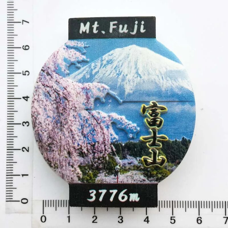 Jaapani reisikülmikumagneti suveniir Himeji, Fuji mägi, Hakodate, Tokyo Creative Decor Külmkapimagnetid käsitööks kingiideed