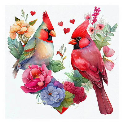 M718 Papige Ptice Umjetničke kućne zidne naljepnice Dekoracije za dječju sobu Ukrasne tapete za dom Dekoracije koje se mogu ukloniti