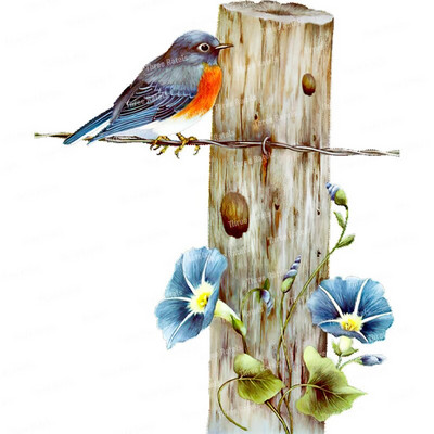 Three Ratels QCF146 Cvijet i ptica elegantna umjetnost autohezija naljepnica uređenje doma električni uređaji ogrebotine štit naljepnice