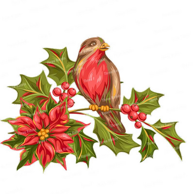 Three Ratels QCF146 Cvijet i ptica elegantna umjetnost autohezija naljepnica uređenje doma električni uređaji ogrebotine štit naljepnice