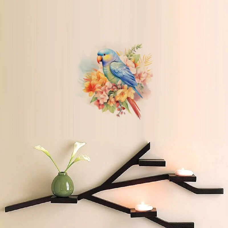 C77# Armsad koomiksilinnud seinakleebised lastetoa taustaks kodukaunistus seinamaaling elutoa tapeet naljakad kleebised