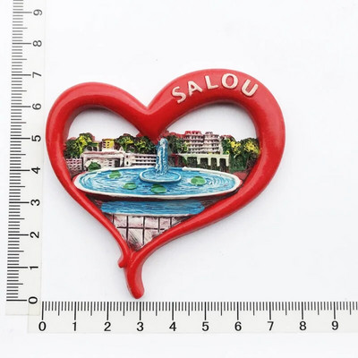 Svjetska putovanja Suveniri Magneti za hladnjak Španjolska Belgija Njemačka Nizozemska Izrael Turizam Magnetske naljepnice za hladnjake Kućni dekor