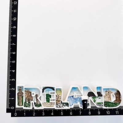 Iirimaa Külmikukleebised Shamrock Reisivad suveniirid Dublini Külmkapimagnetid Pulmakingitused Fotoseina magnetkleebised