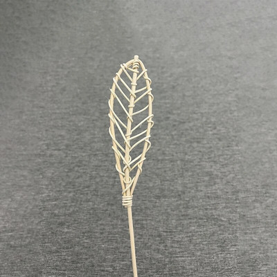 5db Leaf Shape Reed Diffúzor Rattan Sticks Természetes Reed Sticks Aroma Diffúzorhoz, Illóolaj, Lakásillat Lakberendezés