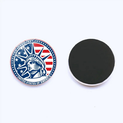 Egyesült Állított hűtőmágnesek Mesterséges kristály Szabadság-szobor Hűtőmatricák Lakberendezés Amerika Emléktárgyak Esküvői Ajándékok