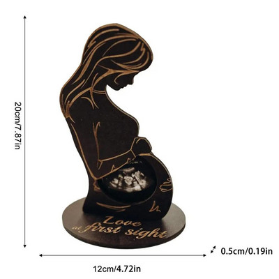 Dječji ultrazvuk Okvir za fotografije Sonogram Okvir za slike Poklon za trudnoću Najava bebe Uspomena za parove Nove mame Tata