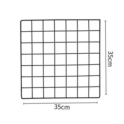 Iron Nordic Home Seinahoidiku sisestused Dekoratsioon Võre Dekor Fotoraam Postkaart DIY Seinakunsti näidik Hoiu Riiul Riiul Korraldaja SW
