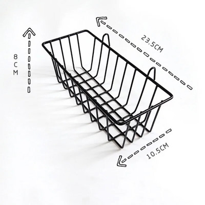 Iron Nordic Home Seinahoidiku sisestused Dekoratsioon Võre Dekor Fotoraam Postkaart DIY Seinakunsti näidik Hoiu Riiul Riiul Korraldaja SW