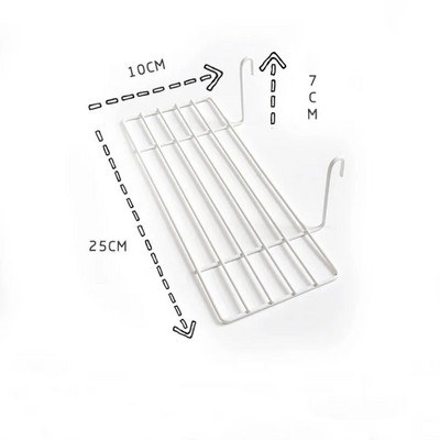 Iron Nordic Home Seinahoidiku sisestused Dekoratsioon Võre Dekor Fotoraam Postkaart DIY Seinakunsti näidik Hoiu Riiul Riiul Korraldaja SW