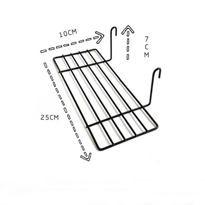 Iron Nordic Home Seinahoidiku sisestused Dekoratsioon Võre Dekor Fotoraam Postkaart DIY Seinakunsti näidik Hoiu Riiul Riiul Korraldaja SW