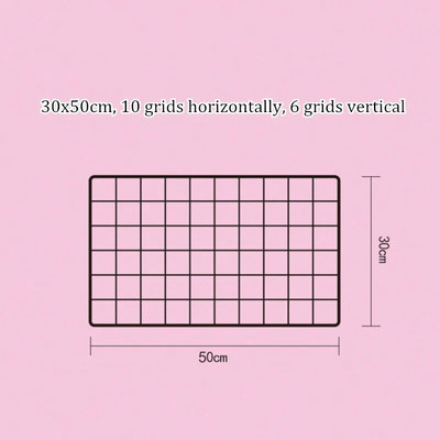 Iron Nordic Home Seinahoidiku sisestused Dekoratsioon Võre Dekor Fotoraam Postkaart DIY Seinakunsti näidik Hoiu Riiul Riiul Korraldaja SW