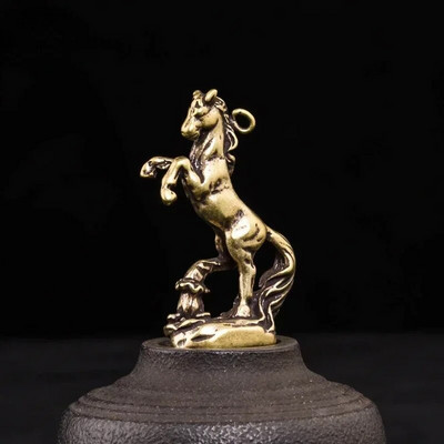 1-osaline loom Feng Shui vana kaunistus messingist draakoni kuju Rikkus Jõukus Hiina stiilis ripats