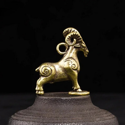 1-osaline loom Feng Shui vana kaunistus messingist draakoni kuju Rikkus Jõukus Hiina stiilis ripats