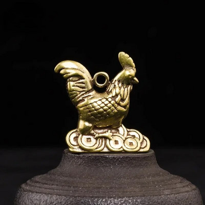 1-osaline loom Feng Shui vana kaunistus messingist draakoni kuju Rikkus Jõukus Hiina stiilis ripats