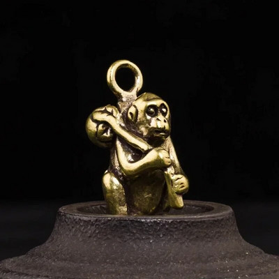 1-osaline loom Feng Shui vana kaunistus messingist draakoni kuju Rikkus Jõukus Hiina stiilis ripats