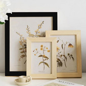 Okvir od prirodnog drva ClassiC za zidno vješanje, s organskim staklom 9X13 10X15 13X18cm foto dekoracija