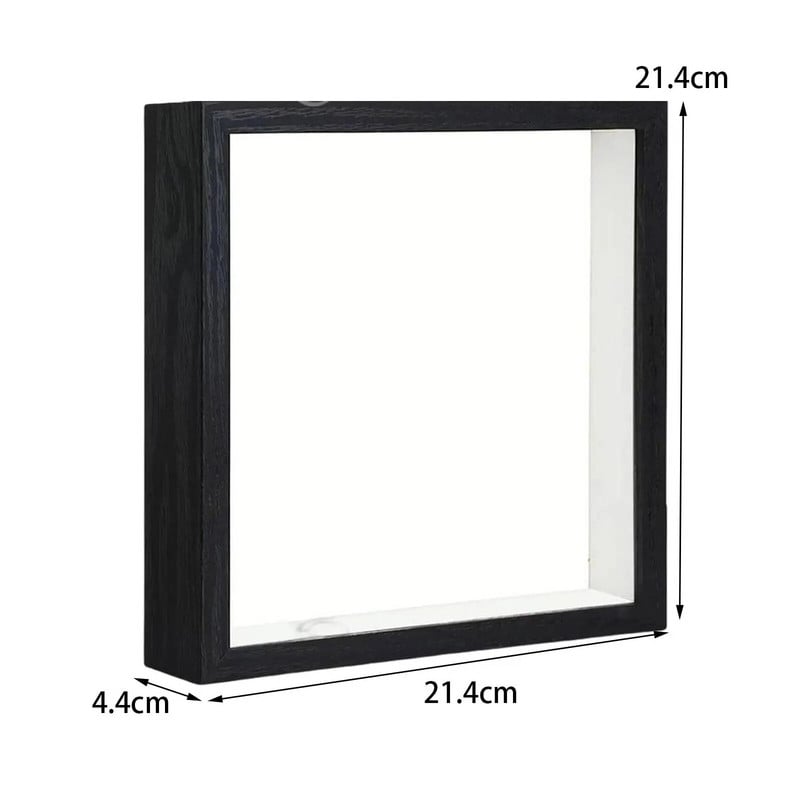 Okvir za fotografije Okvir za slike Veleprodaja Trodimenzionalni okvir od suhog cvijeća Dekor za stol Drveni zidni leptir Ručno izrađeni Diy Craf