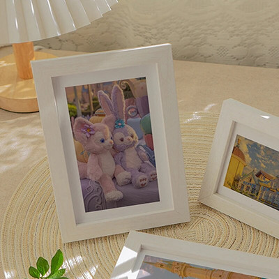 Ramă foto din lemn pentru agățat pe perete 10X15 15X20 20X25 30X40cm Suport pentru rame foto A4 pentru poze Decor foto cadou comemorativ