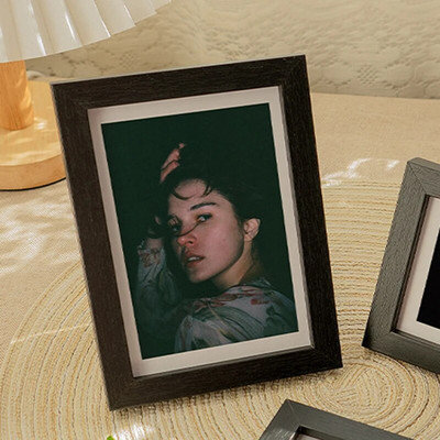 Ramă foto din lemn pentru agățat pe perete 10X15 15X20 20X25 30X40cm Suport pentru rame foto A4 pentru poze Decor foto cadou comemorativ