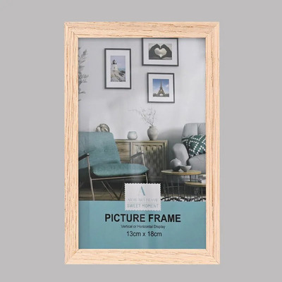 Drveni okviri za fotografije Dekoracija doma Okvir za slike Mini okviri za slike Zidna umjetnost Ukrasna stolna površina Pravokutni okvir