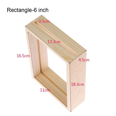 Puidust pildiraam Kodukaunistus Kunst Minipildid Raamid Pildihoidja Taimenäidiste hoidik DIY raam Pulmafotodekoor