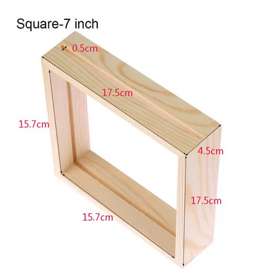 Puidust pildiraam Kodukaunistus Kunst Minipildid Raamid Pildihoidja Taimenäidiste hoidik DIY raam Pulmafotodekoor